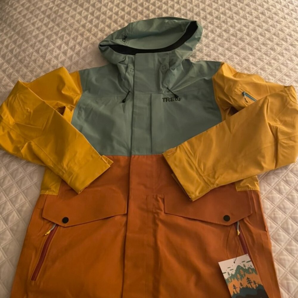Men's Multicolor Ski & Snowboard Jacket
